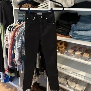 Agolde Los Angeles Premium Jeans - Black - size 24